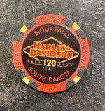 120TH Anniversary Poker Chip