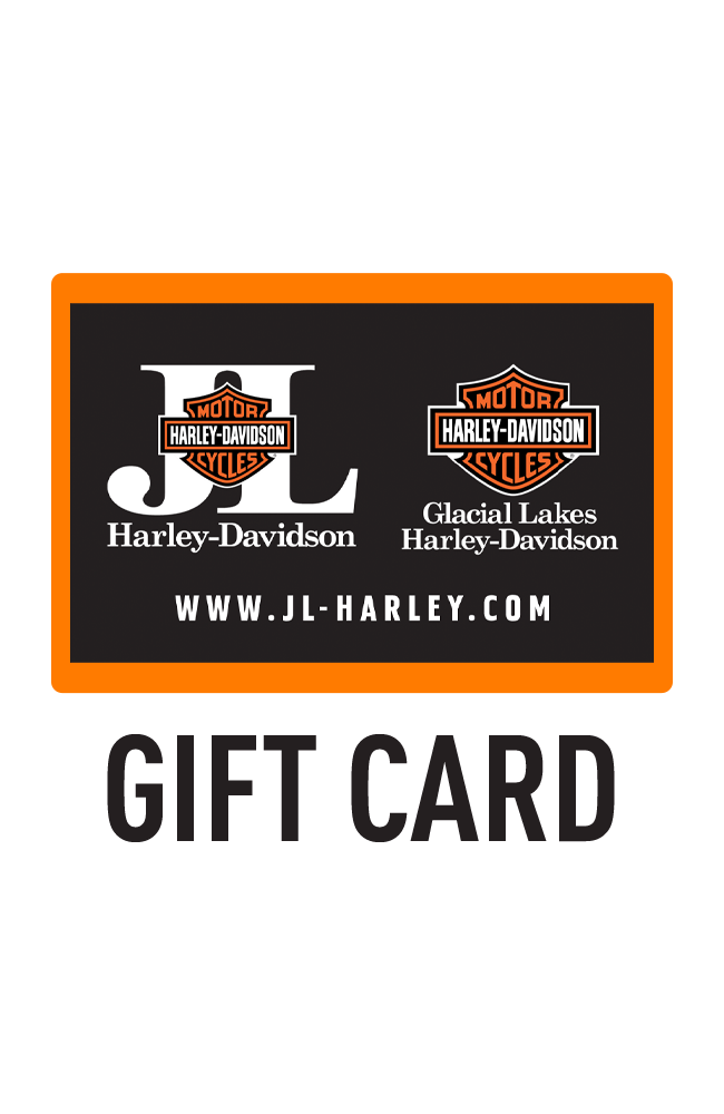 J&L AND GLACIAL LAKES HARLEY-DAVIDSON GIFT CARD