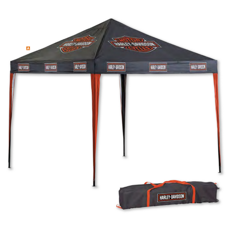 H-D BAR & SHIELD INSTANT CANOPY