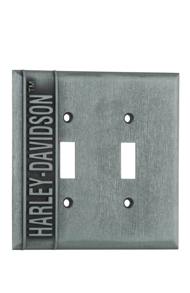 H-D DOUBLE SWITCH PLATE COVER