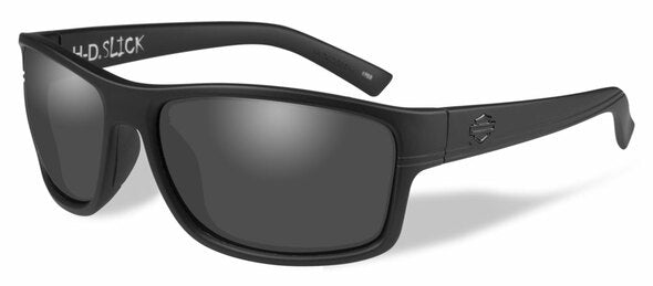 Harley-Davidson® Men's Slick Sunglasses, Smoke Lenses/Matte Black Frames
